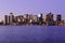 Massachusetts, Boston Skyline at Dawn