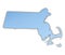 Massachusetts(USA) map