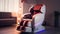 A Massage machine chair full body for relaxation, and helps to relieve pain and improve blood circulation. electric massage chair