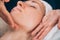 Massaging Face for Facial Fitness