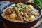 Massaman Curry: A rich, nutty curry with tender beef, potatoes, and peanuts, simmered to perfection.