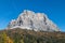 The massif of mount Pelmo in autumn, Dolomites, Italy