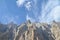 Massif Mountain Peak of Passu Cones in Karakoram Range, Upper Hunza, Pakistan