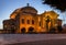 Massimo theater Palermo at twilight