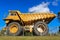 A massive 100-ton haul truck