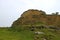 The Massive Ancient Wall of Kuelap Archaeological site on the Mountain Top in Amazonas Region, Northern Peru