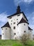 Massive bastions of New Castle in Banska Stiavnica