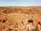 Massive boulders formed by erosion in the Karlu Karlu