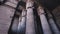 Massive Columns In The Temple Of Dendera