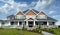 Massive Country Designer Mansion House Home Dwelling Residence Large Front Porch Exterior