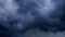 massive dark rain storm clouds bg for weather forecast - abstract 3D illustration