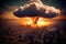 Massive destruction captured in 3D City hit by nuclear explosion