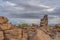 Massive Dolerite Rock Formations at Giant`s Playground near Keetmanshoop, Namibia