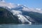 Massive glacier in College Fjord, Alaska, United States, North America
