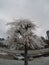 A massive ice storm hits Niagara Falls, Ontario