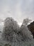 A massive ice storm hits Niagara Falls, Ontario