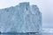 Massive Iceberg floating in Arctic Ocean