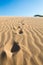 Massive sand dunes in La Guajira, Colombia