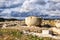 Massive stone vase in Amathus ruins, Cyprus