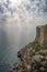 Massive stone walls of the Dubrovnik Old Town