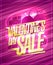 Massive Valentine`s day sale banner, hot offer