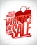 Massive Valentine`s day sale banner, hot offer