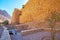 The massive wall of St Catherine Monastery, Sinai, Egypt