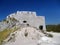 Massive walls of Cachtice Castle, Slovakia