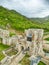 Massive walls and towers on the Danube River, Golubac Fortress