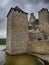 Massive walls and towers on the Danube River, Golubac Fortress