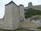 Massive walls and towers on the Danube River, Golubac Fortress