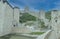 Massive walls and towers on the Danube River, Golubac Fortress