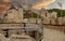 Massive walls and towers on the Danube River, Golubac Fortress