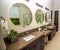 Master Bathroom With His And Hers Vanities