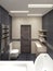 Master bathroom in modern style