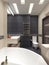 Master bathroom in modern style