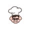 master chef pig pork bacon theme cartoon