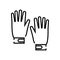 Master gloves line icon, concept sign, outline vector illustration, linear symbol.