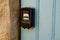 Master lock light up dials logo brand and text sign on keys box in home door rental