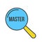 Master Word Magnifying Glass