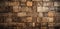 Masterful Wooden Mosaic: A Seamless Array of Carved Square Tiles with Ornate Artistic Patterns - Generative AI