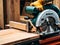 Mastering Precision Unlocking Woodworking Potential with Power Saws.AI Generated