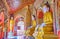 The masterpiece interior of Thanboddhay Paya, Monywa, Myanmar