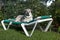 A mastiff hammock