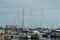 Masts in marina near St Pete pier