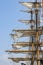 Masts of tall sailing ships