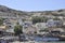 Matala, september 4th: Famous hippies Matala beach on Crete island in Greece