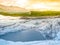 Matanuska Glacier melting