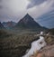 Matanuska River is a beautiful glacier fed river in Alaska