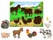 Match the animals to their shadows child game